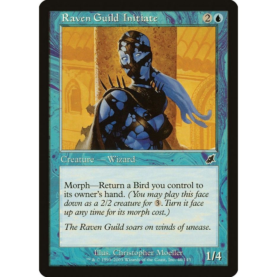 Image for Raven Guild Initiate (46) (SCG) - Magic: The Gathering