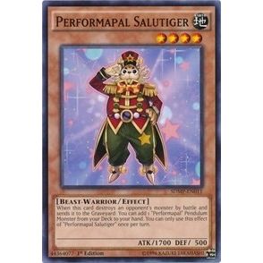 Image for Performapal Salutiger (SDMP-EN011) (SDMP) - YuGiOh