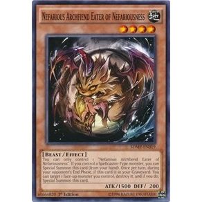 Image for Nefarious Archfiend Eater of Nefariousness (SDMP-EN019) (SDMP) - YuGiOh