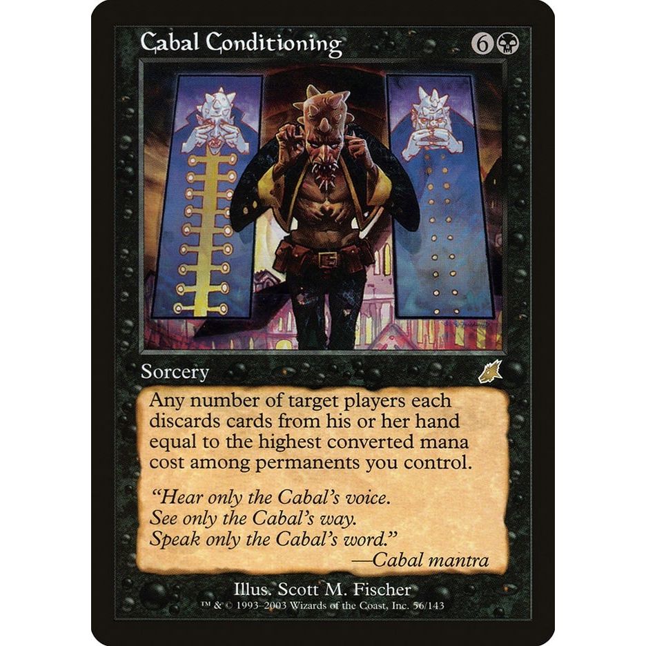 Image for Cabal Conditioning (56) (SCG) - Magic: The Gathering