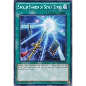 Image for Sacred Sword of Seven Stars (SDMP-EN029) (SDMP) - YuGiOh