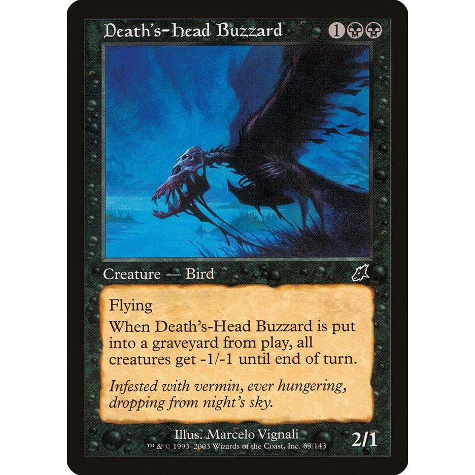 Image for Death's-Head Buzzard (63) (SCG) - Magic: The Gathering