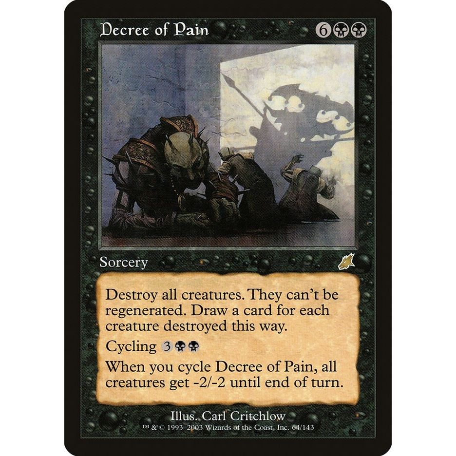 Image for Decree of Pain (64) (SCG) - Magic: The Gathering