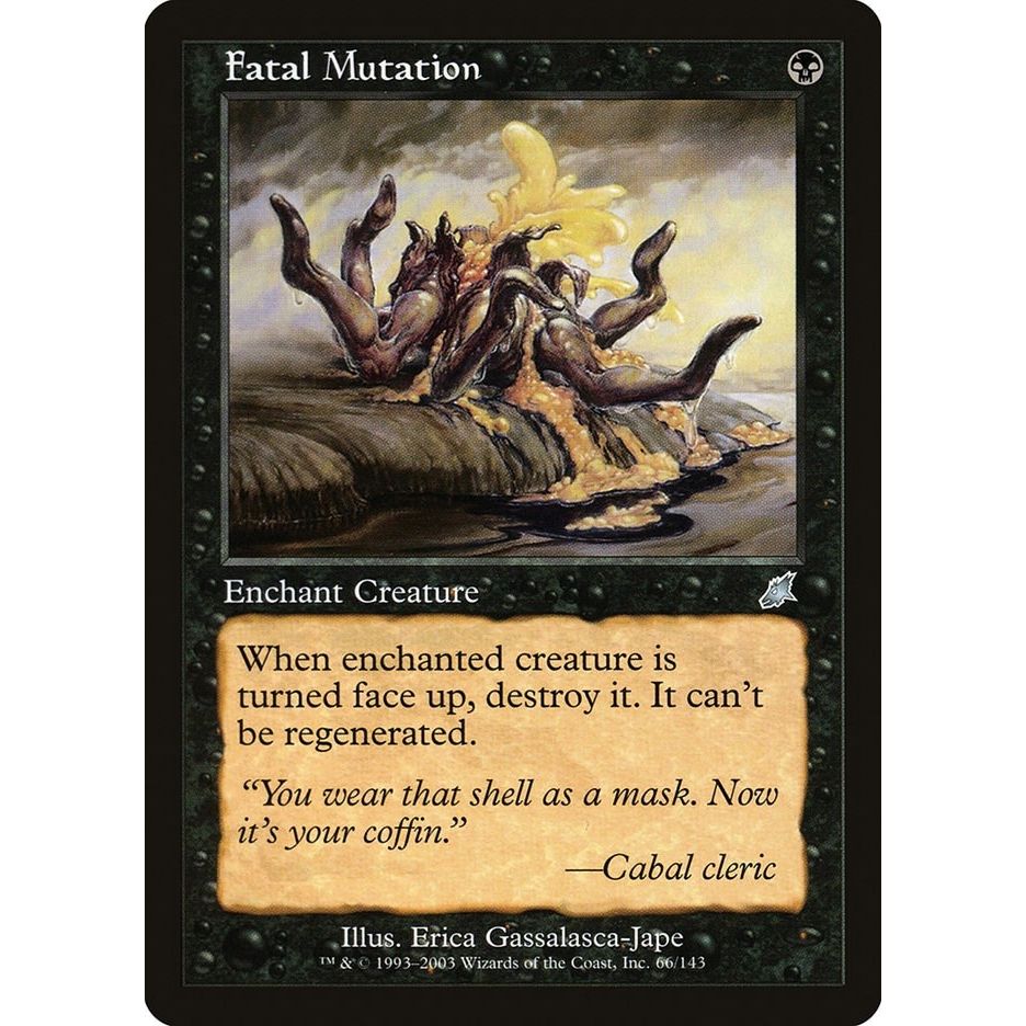 Image for Fatal Mutation (66) (SCG) - Magic: The Gathering