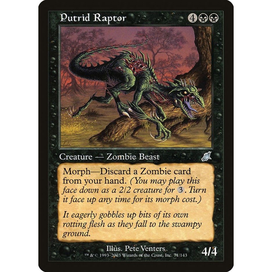 Image for Putrid Raptor (71) (SCG) - Magic: The Gathering