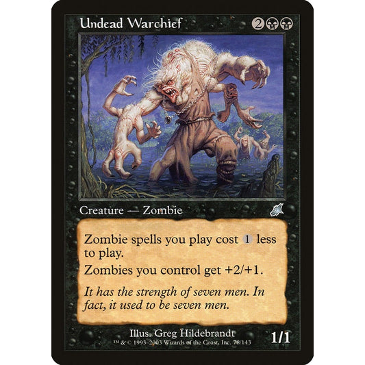 Undead Warchief (78) (SCG)