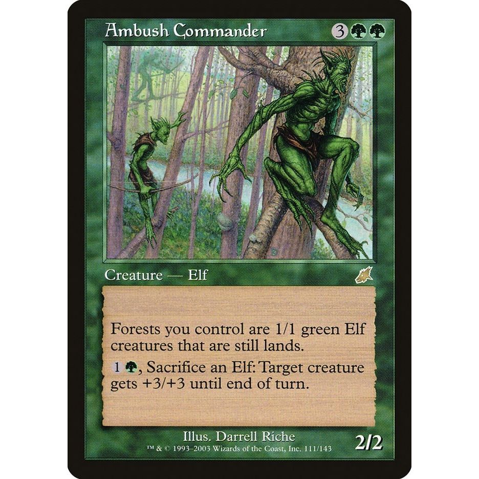 Image for Ambush Commander (111) (SCG) - Magic: The Gathering
