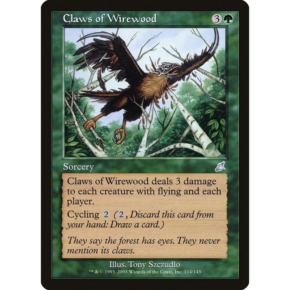 Image for Claws of Wirewood (114) (SCG) - Magic: The Gathering