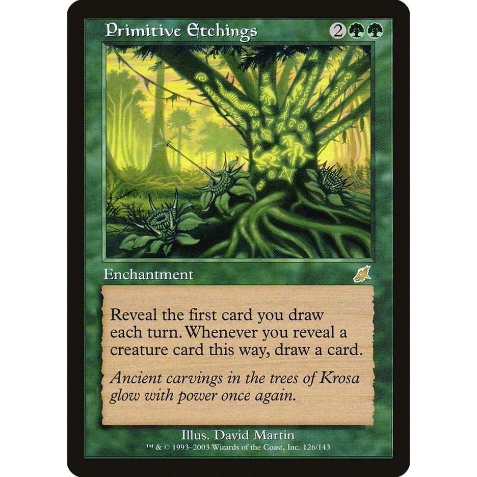 Image for Primitive Etchings (126) (SCG) - Magic: The Gathering