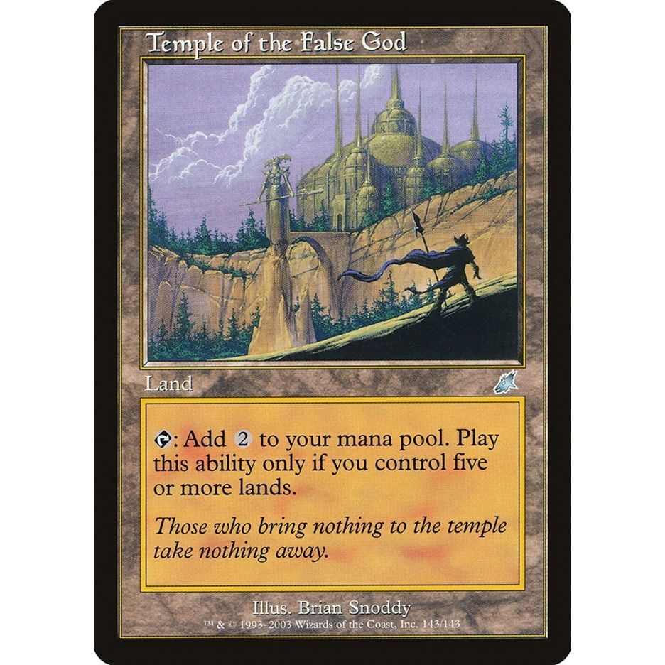 Image for Temple of the False God (143) (SCG) - Magic: The Gathering
