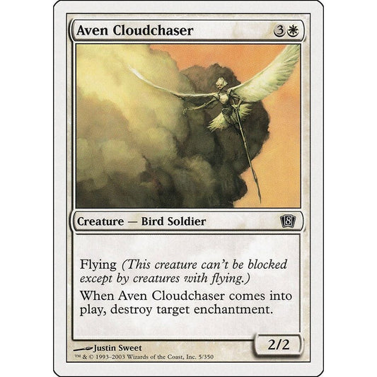 Image for Aven Cloudchaser (5) (8ED) - Magic: The Gathering