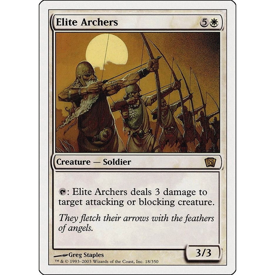 Image for Elite Archers (18) (8ED) - Magic: The Gathering