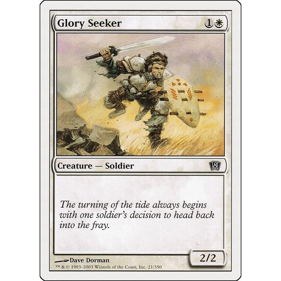 Image for Glory Seeker (21) (8ED) - Magic: The Gathering