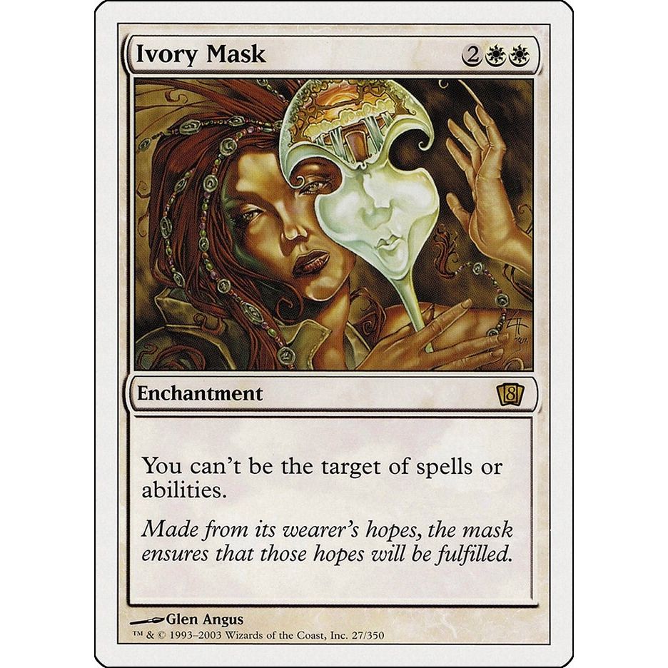 Image for Ivory Mask (27) (8ED) - Magic: The Gathering