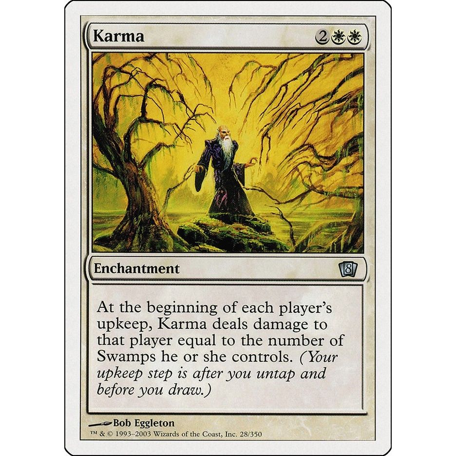 Image for Karma (28) (8ED) - Magic: The Gathering