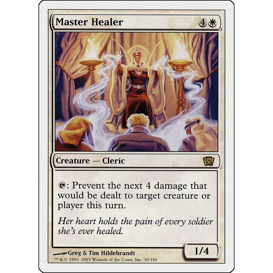 Image for Master Healer (30) (8ED) - Magic: The Gathering