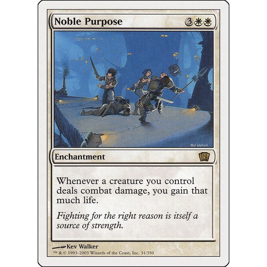 Image for Noble Purpose (31) (8ED) - Magic: The Gathering