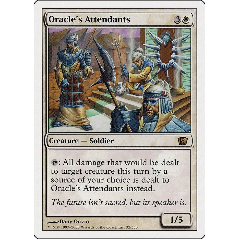 Image for Oracle's Attendants (32) (8ED) - Magic: The Gathering