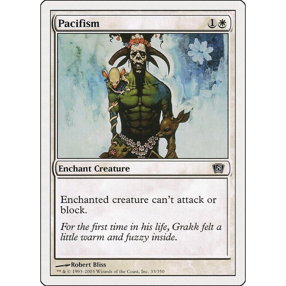 Image for Pacifism (33) (8ED) - Magic: The Gathering