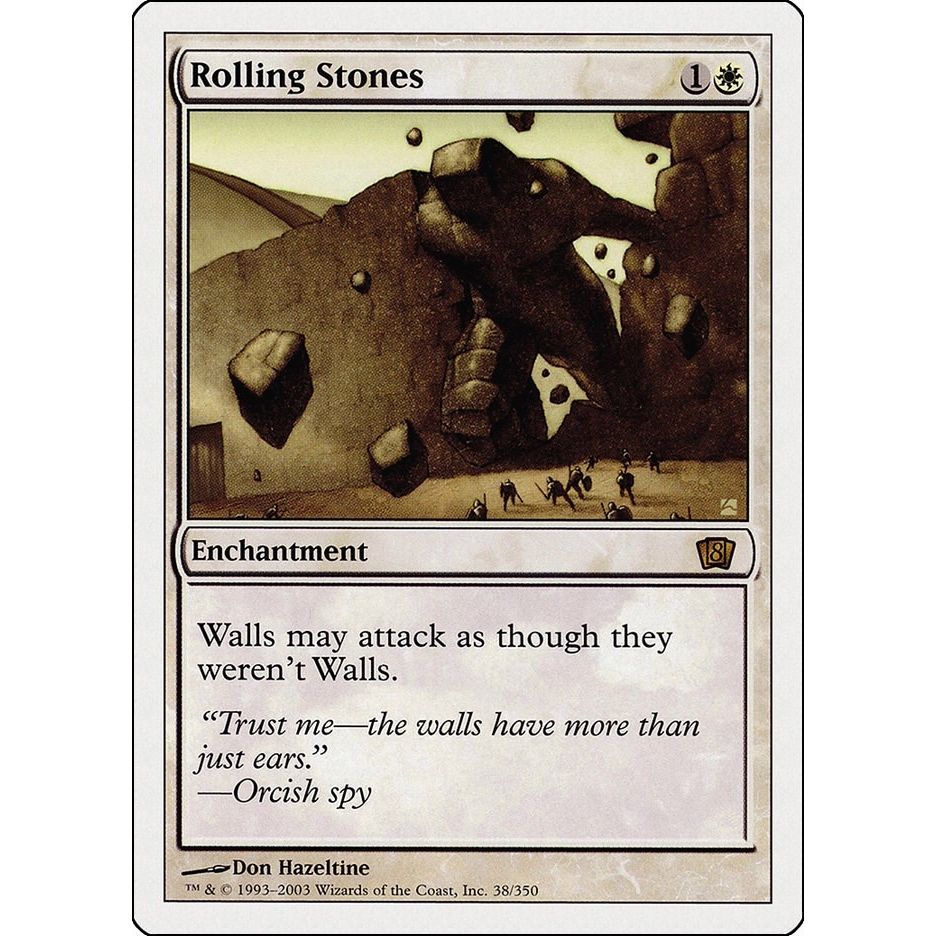 Image for Rolling Stones (38) (8ED) - Magic: The Gathering