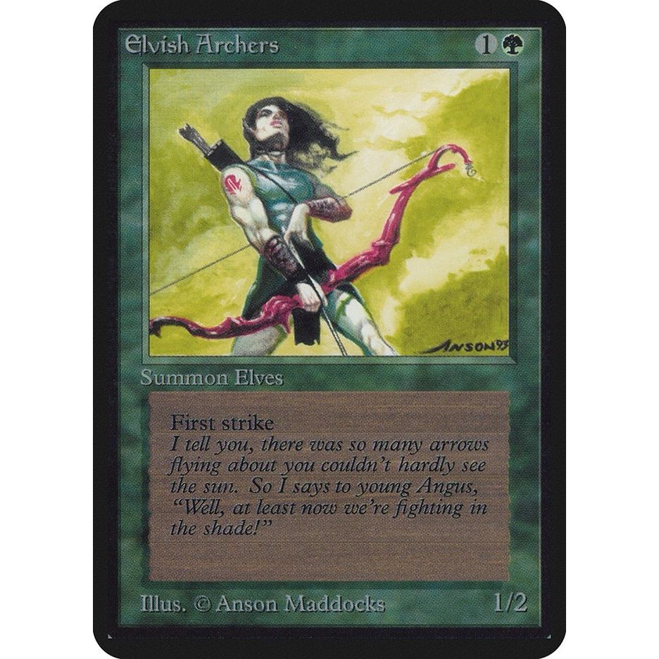 Image for Elvish Archers (LEA) - Magic: The Gathering