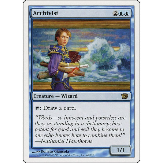 Image for Archivist (60) (8ED) - Magic: The Gathering