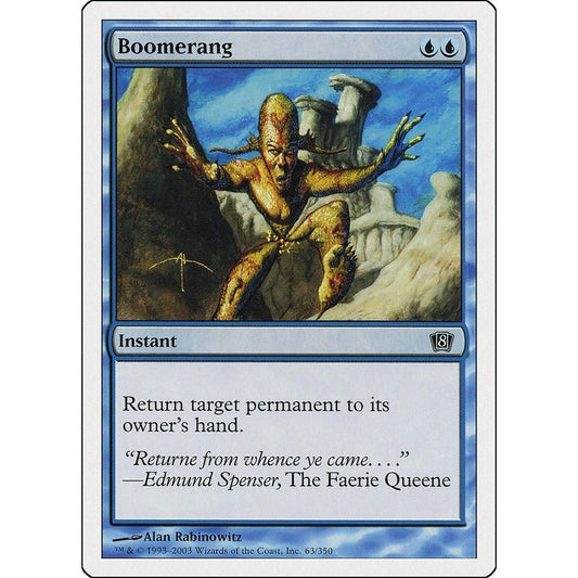 Image for Boomerang (63) (8ED) - Magic: The Gathering