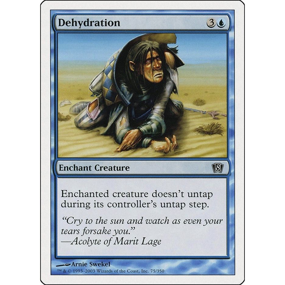 Image for Dehydration (75) (8ED) - Magic: The Gathering