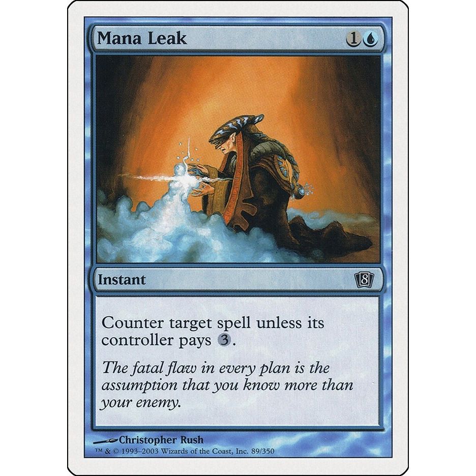Image for Mana Leak (89) (8ED) - Magic: The Gathering
