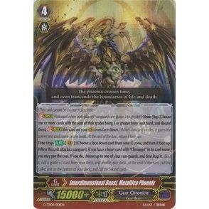 Image for Interdimensional Beast, Metallica Phoenix (RRR Foil) (G-TD06/001EN) (G-TD06) - Cardfight Vanguard
