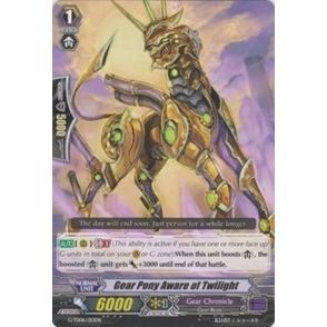 Image for Gear Pony Aware of Twilight (G-TD06/013EN) (G-TD06) - Cardfight Vanguard