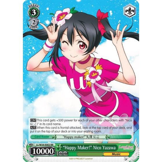 Image for "Happy Maker!" Nico Yazawa (LL/W34-E002 RR) (LL/W34) - Weiss Schwarz