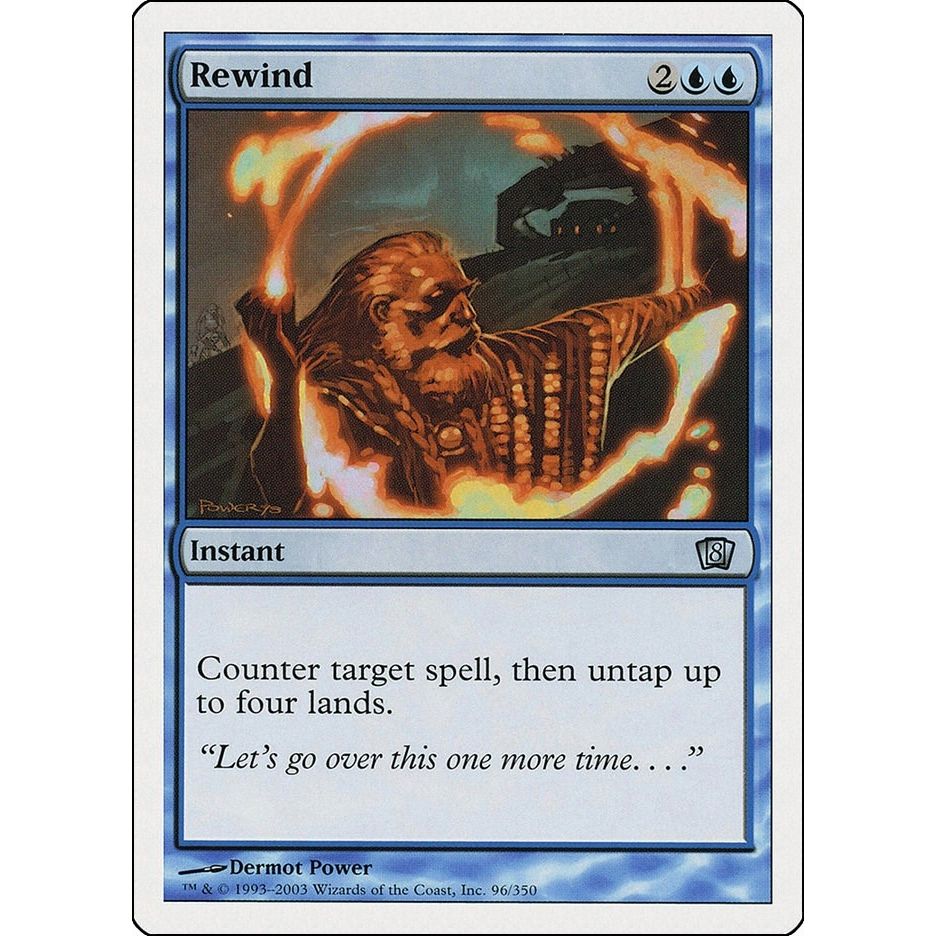 Image for Rewind (96) (8ED) - Magic: The Gathering