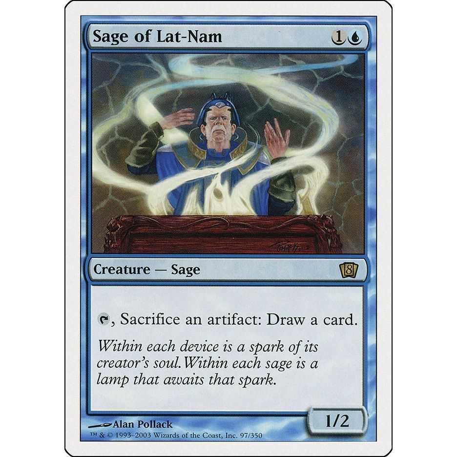 Image for Sage of Lat-Nam (97) (8ED) - Magic: The Gathering