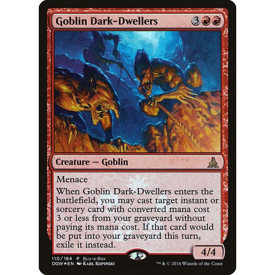 Image for Goblin Dark-Dwellers (110) (BABP) - Magic: The Gathering