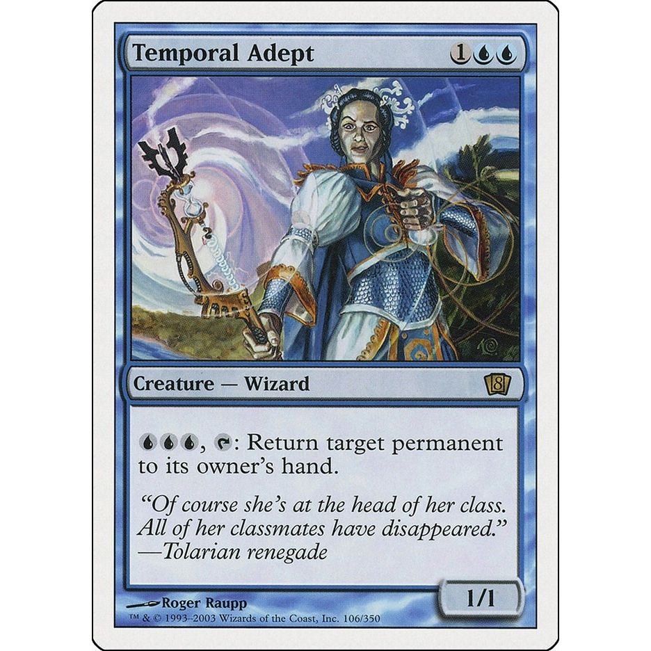Image for Temporal Adept (106) (8ED) - Magic: The Gathering
