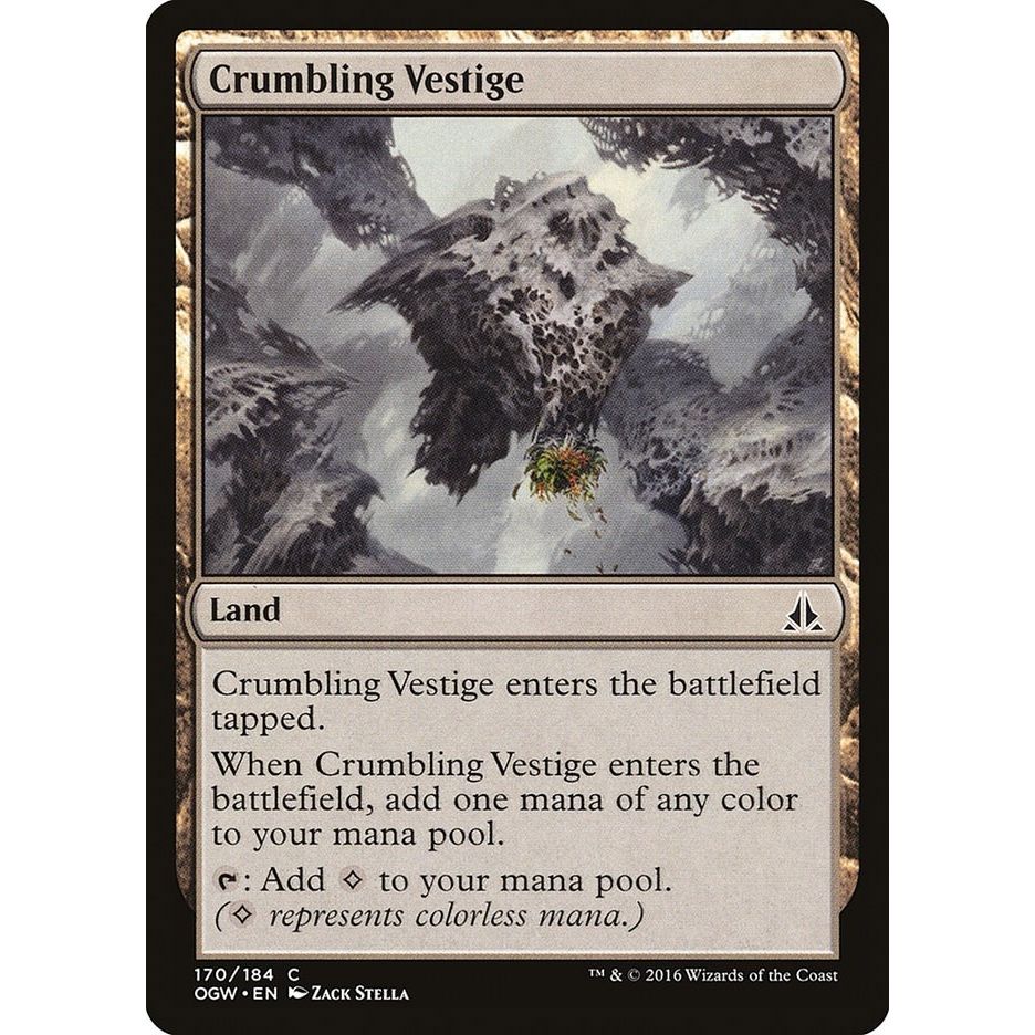 Image for Crumbling Vestige (170) (OGW) - Magic: The Gathering