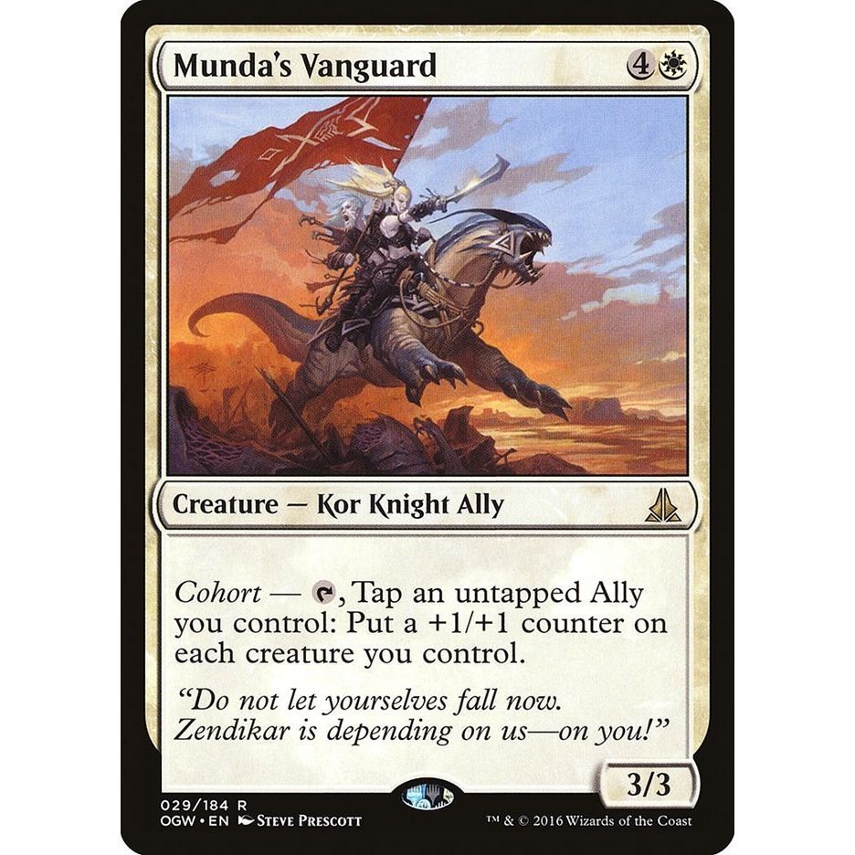 Image for Munda's Vanguard (29) (OGW) - Magic: The Gathering