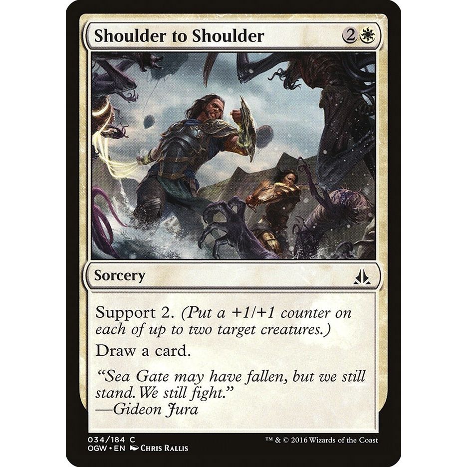 Image for Shoulder to Shoulder (34) (OGW) - Magic: The Gathering