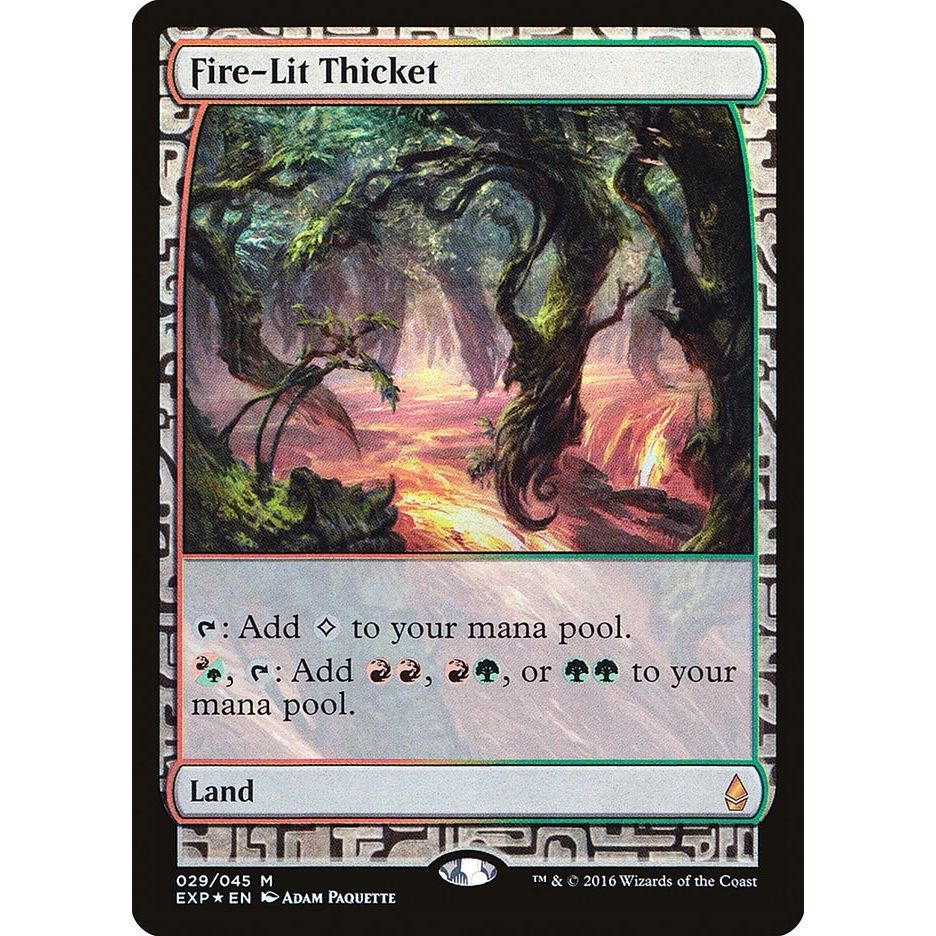 Image for Fire-Lit Thicket (29) (EXP) - Magic: The Gathering