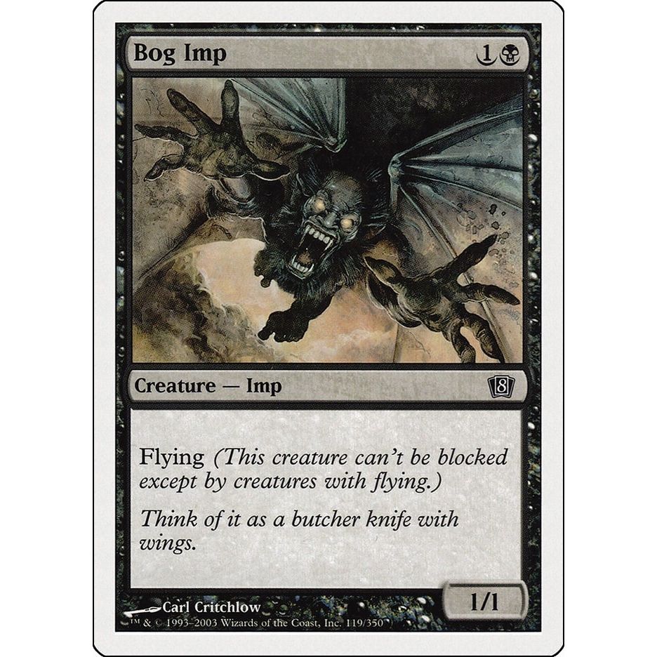Image for Bog Imp (119) (8ED) - Magic: The Gathering