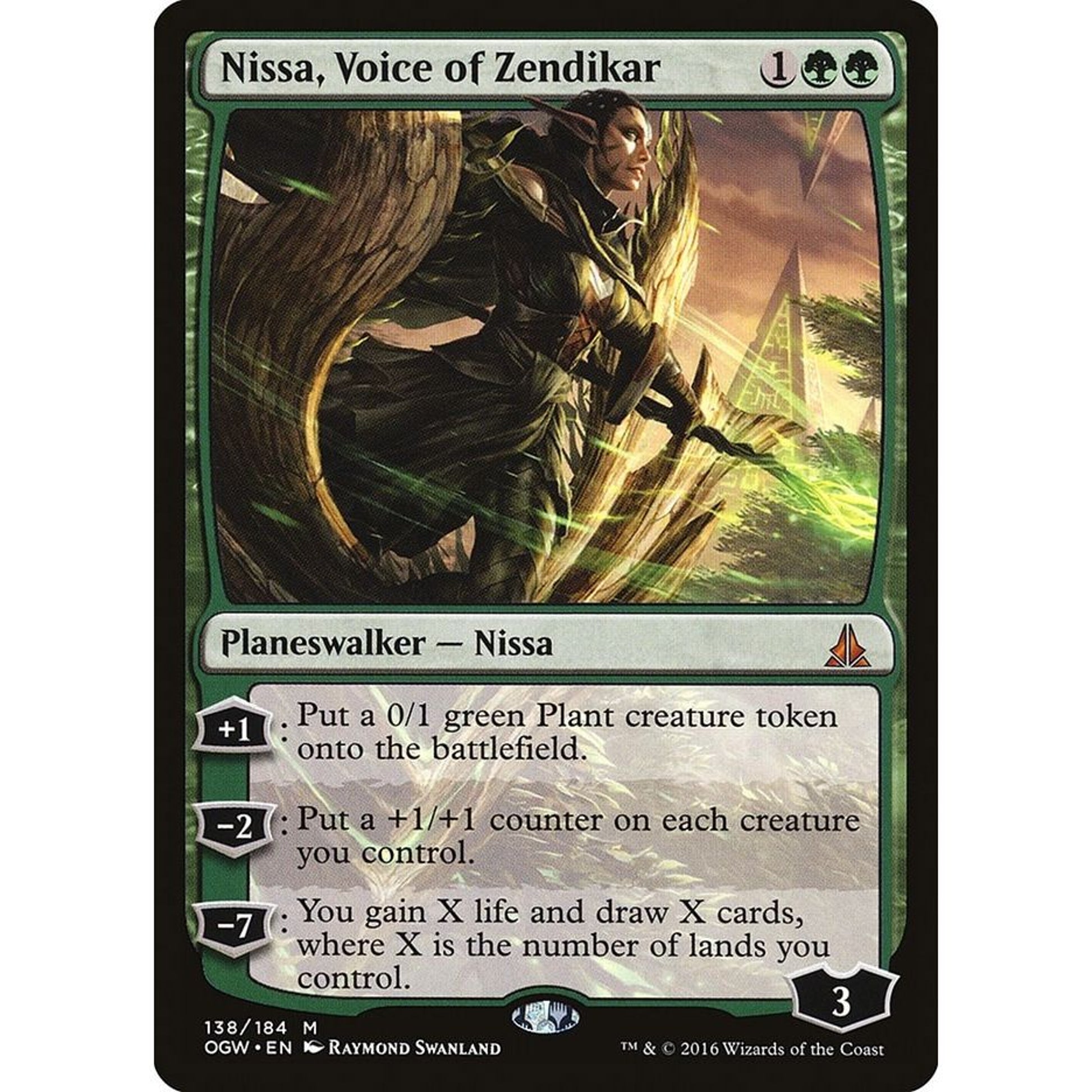 Image for Nissa, Voice of Zendikar (138) (OGW) - Magic: The Gathering