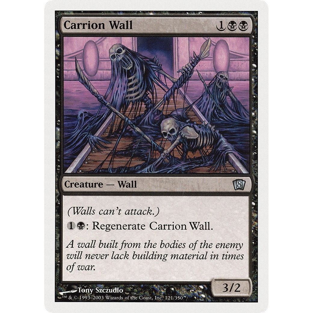 Image for Carrion Wall (121) (8ED) - Magic: The Gathering