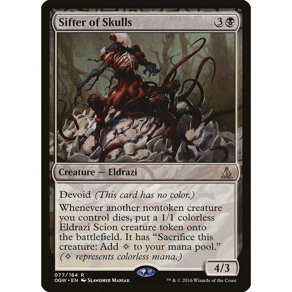 Image for Sifter of Skulls (77) (OGW) - Magic: The Gathering