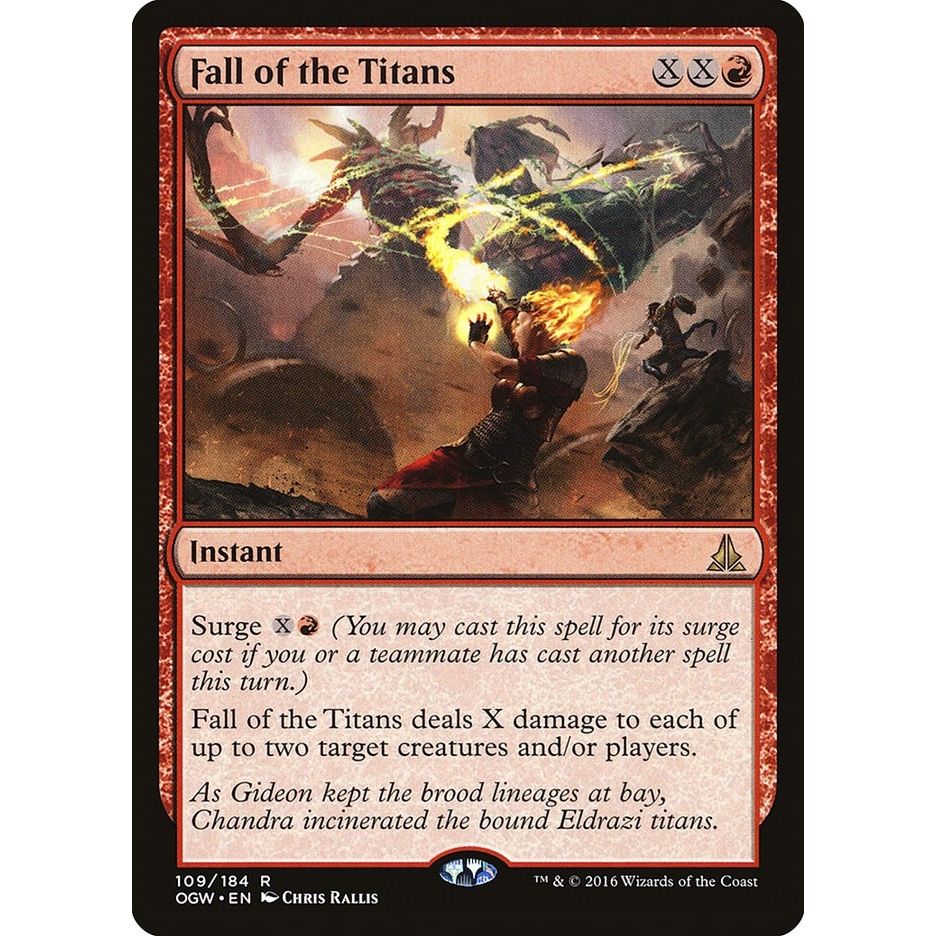 Image for Fall of the Titans (109) (OGW) - Magic: The Gathering