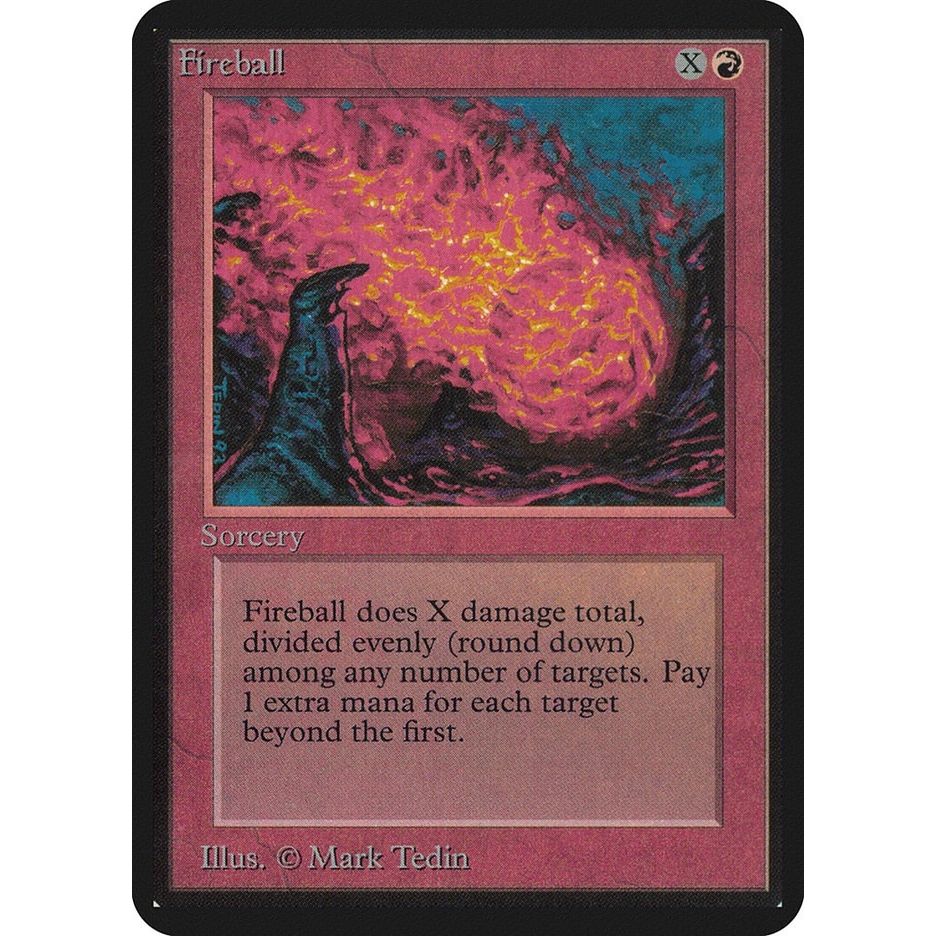 Image for Fireball (LEA) - Magic: The Gathering