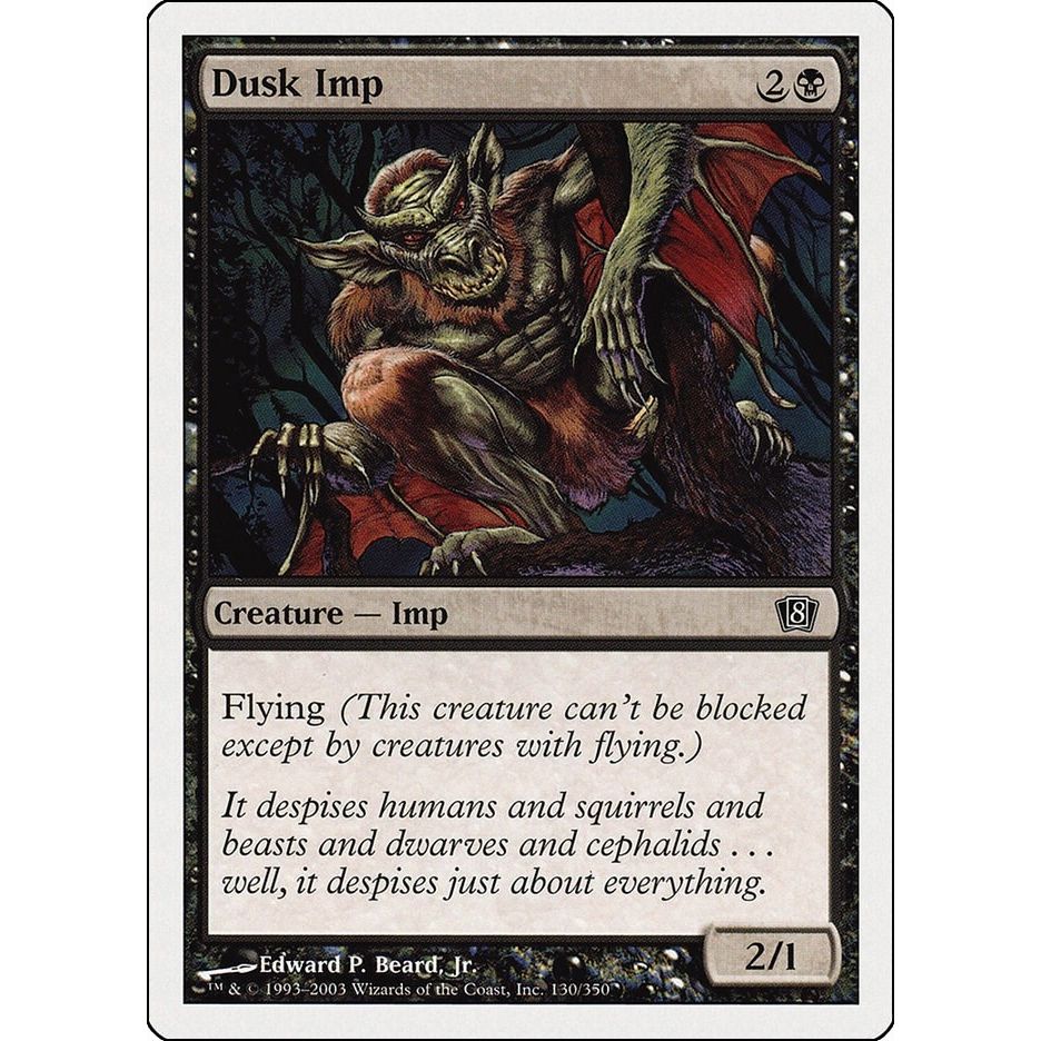 Image for Dusk Imp (130) (8ED) - Magic: The Gathering