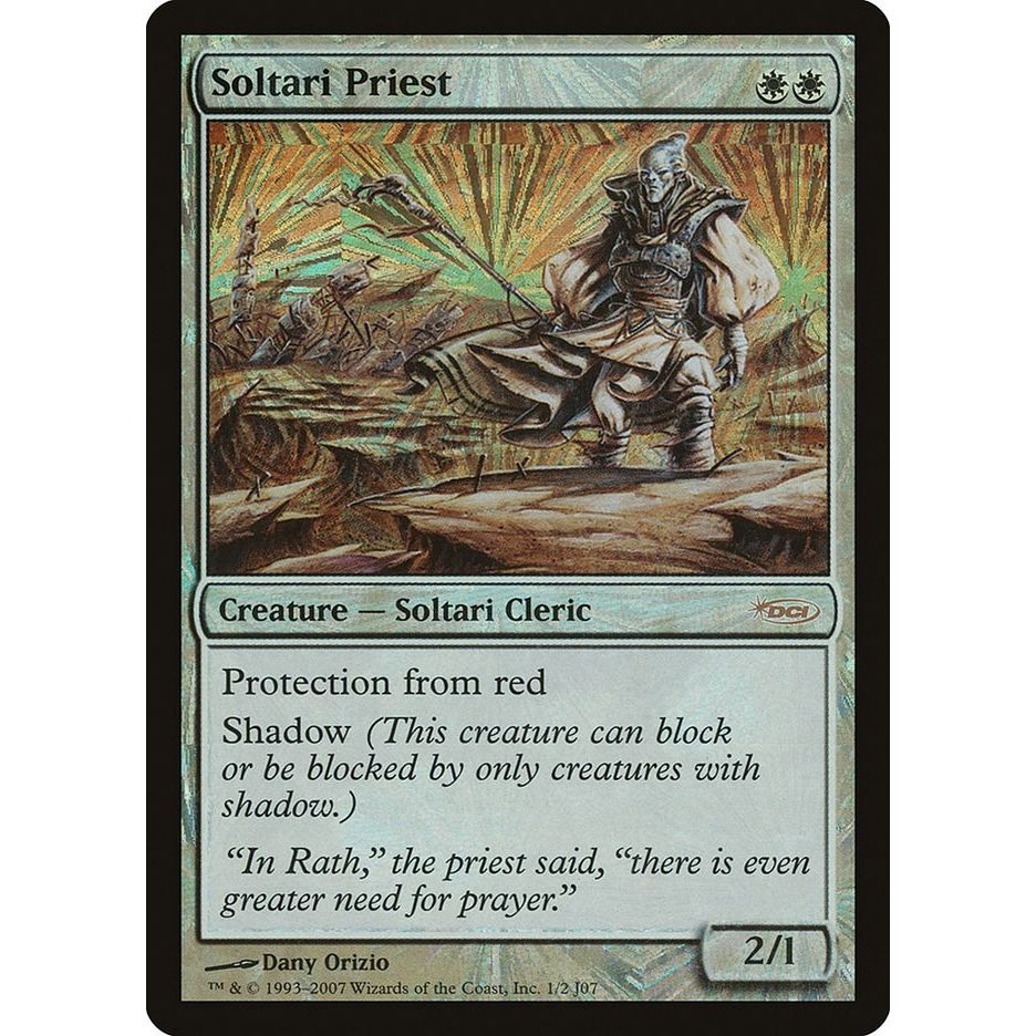 Image for Soltari Priest (Scholarship Series) (1) (JSS) - Magic: The Gathering