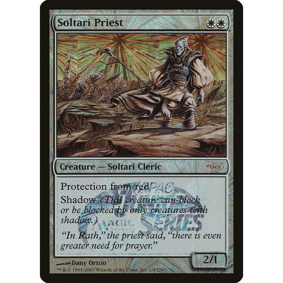 Image for Soltari Priest (Junior APAC Series) (1) (JSS) - Magic: The Gathering