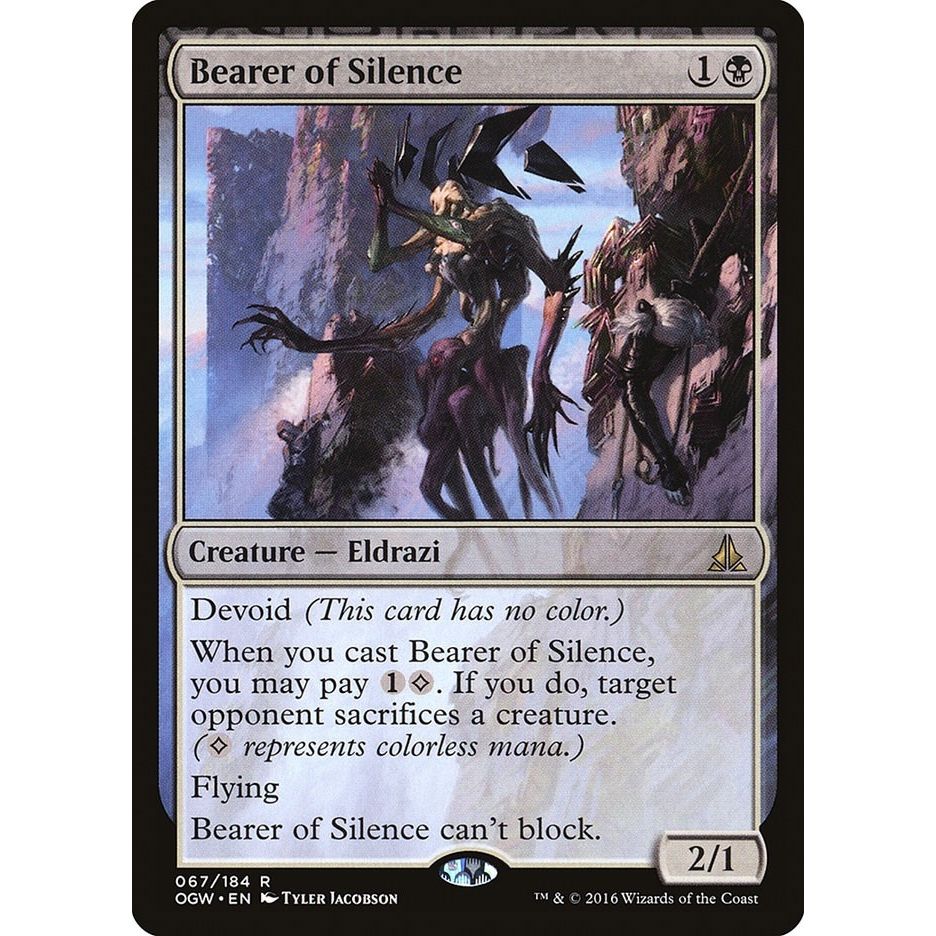 Image for Bearer of Silence (67) (OGW) - Magic: The Gathering